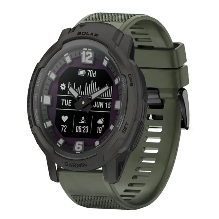 E-shop DIAMOND Vymeniteľný remienok pre Garmin Instinct Crossover Solar tmavozelený