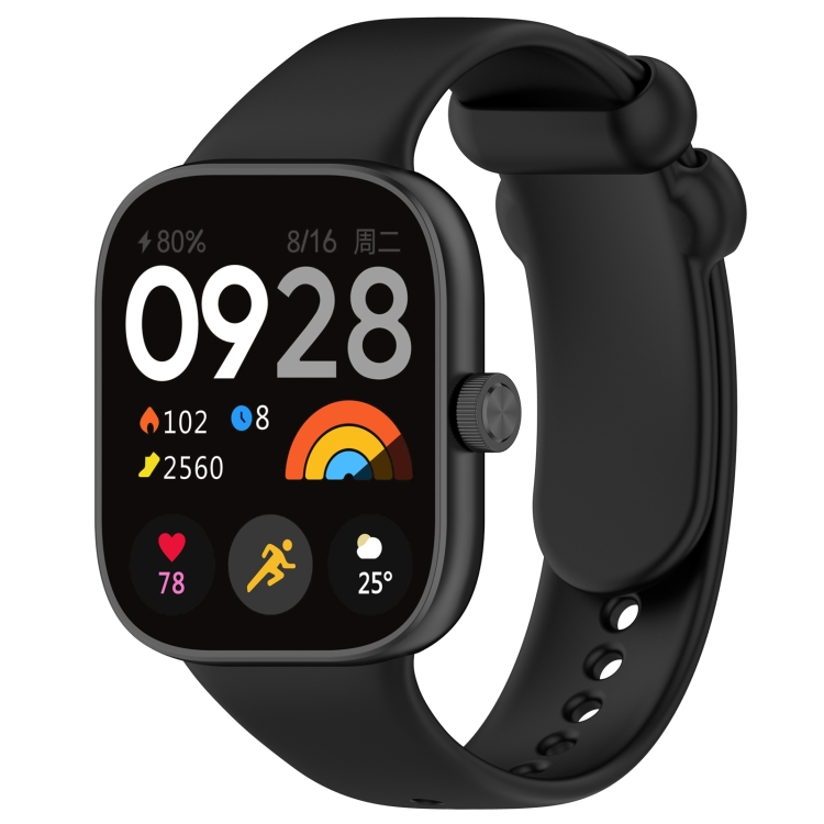 E-shop SILICONE Vymeniteľný remienok pre Redmi Watch 4 čierny