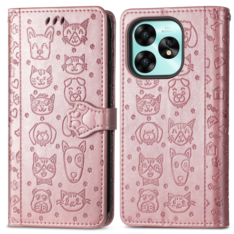 E-shop ART ANIMALS Peňaženkový obal pre Umidigi G5 / G5A ružovozlatý