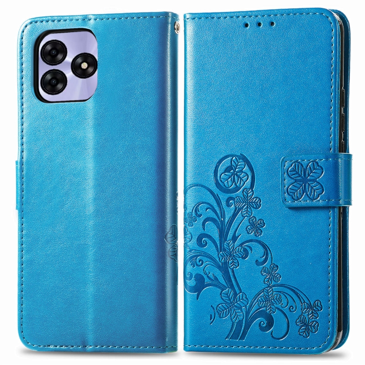 E-shop ART FLOWERS Peňaženkový obal pre Umidigi G5 / G5A modrý
