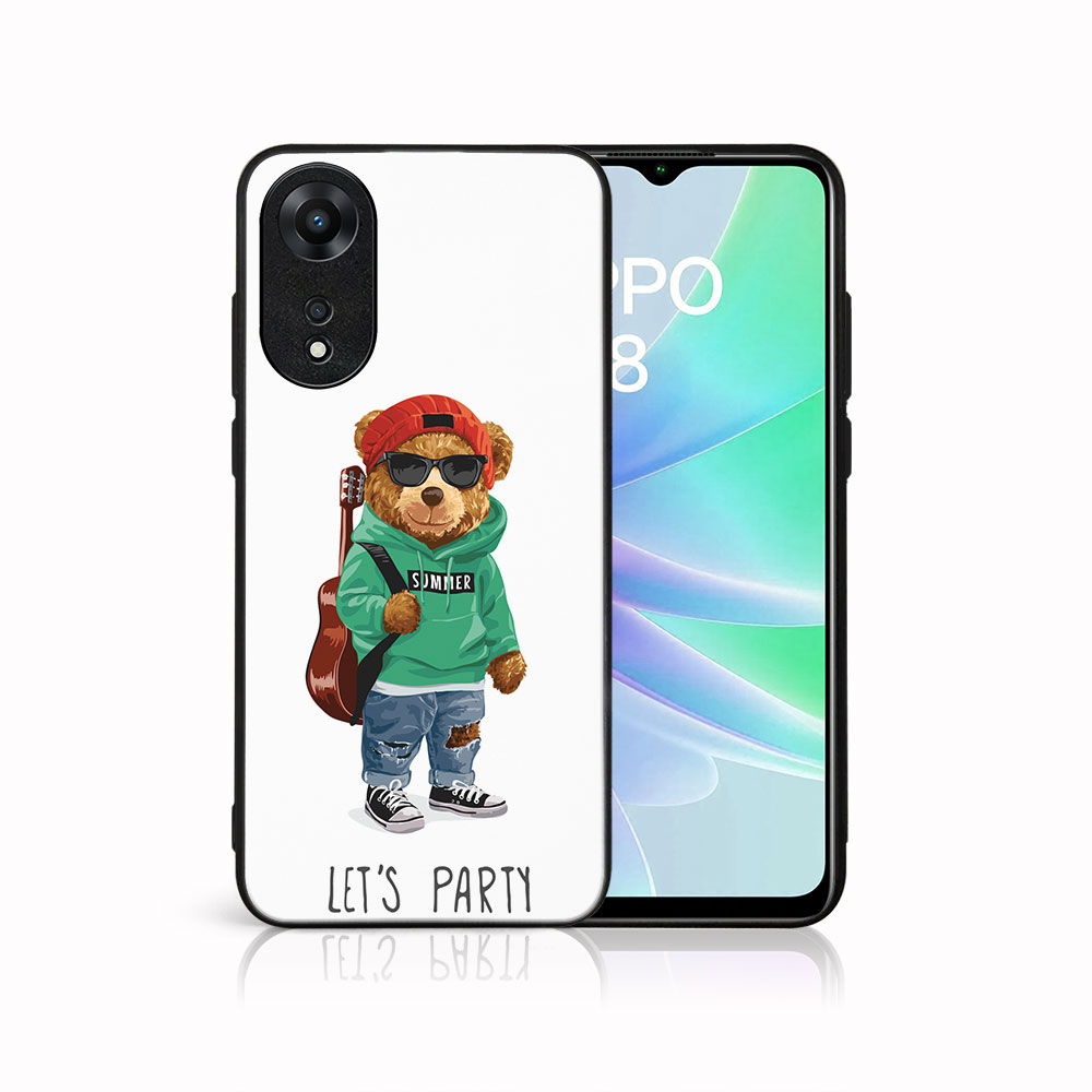 E-shop MY ART Ochranný kryt pre Oppo A78 BEAR (177)
