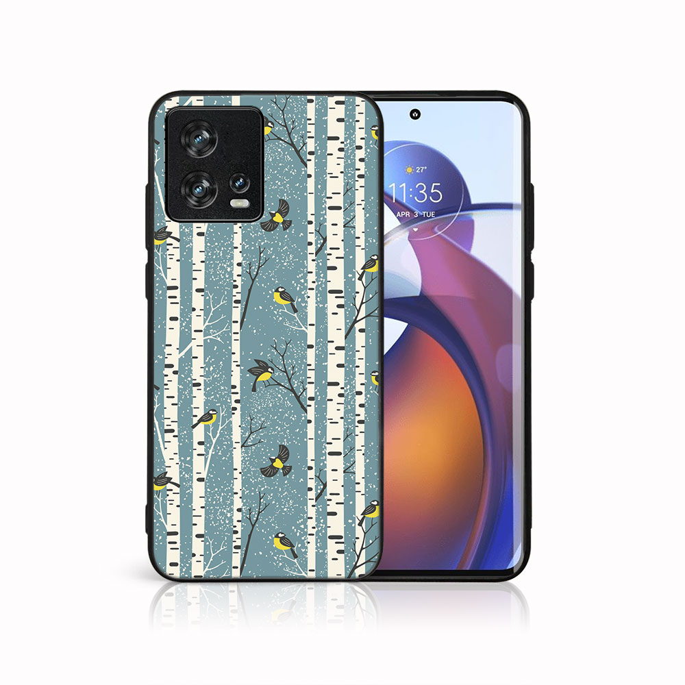 E-shop MY ART Kryt s vianočným dizajnom Motorola Edge 30 Fusion BIRCH (072)