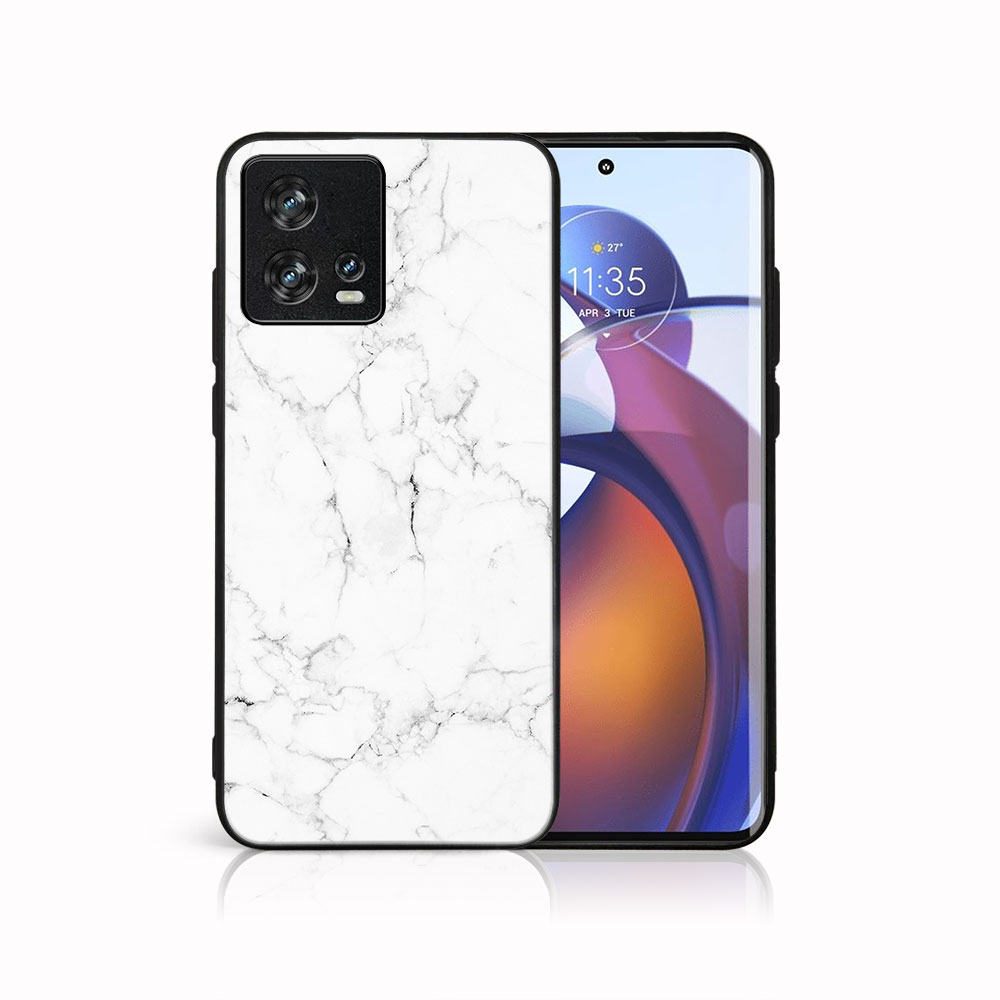 E-shop MY ART Ochranný kryt pre Motorola Edge 30 Fusion WHITE MARBLE (144)