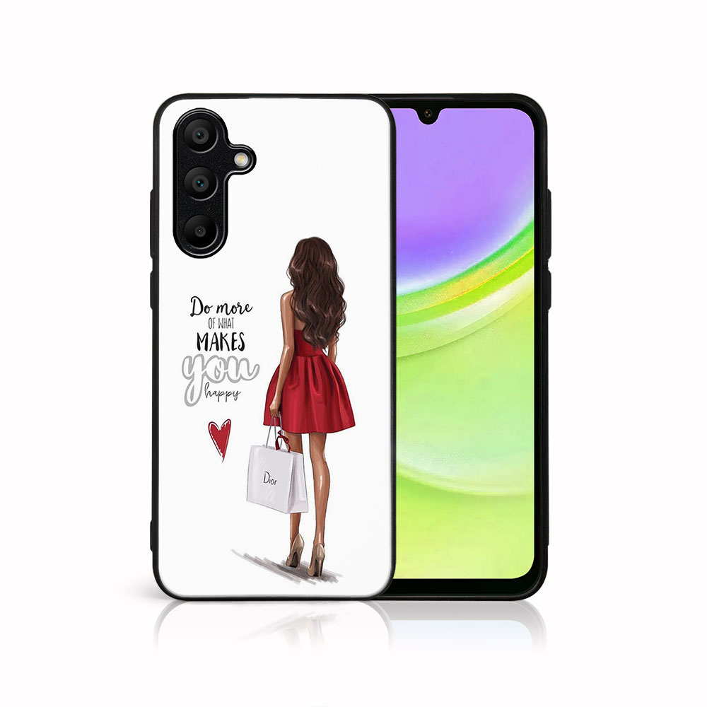 E-shop MY ART Ochranný kryt pre Samsung Galaxy A55 5G RED DRESS (137)