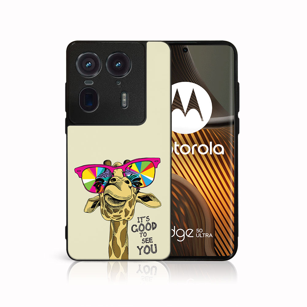 E-shop MY ART Ochranný kryt pre Motorola Edge 50 Ultra GIRAFFE (180)