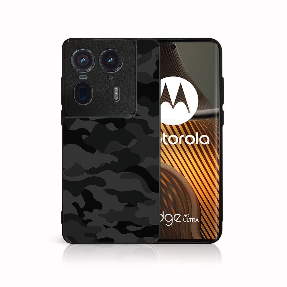 E-shop MY ART Ochranný kryt pre Motorola Edge 50 Ultra BLACK CAMO (234)