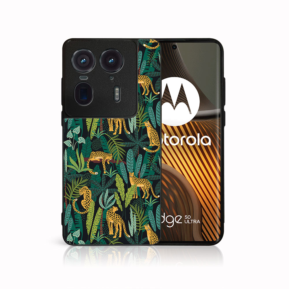 E-shop MY ART Ochranný kryt pre Motorola Edge 50 Ultra LEOPARD (239)