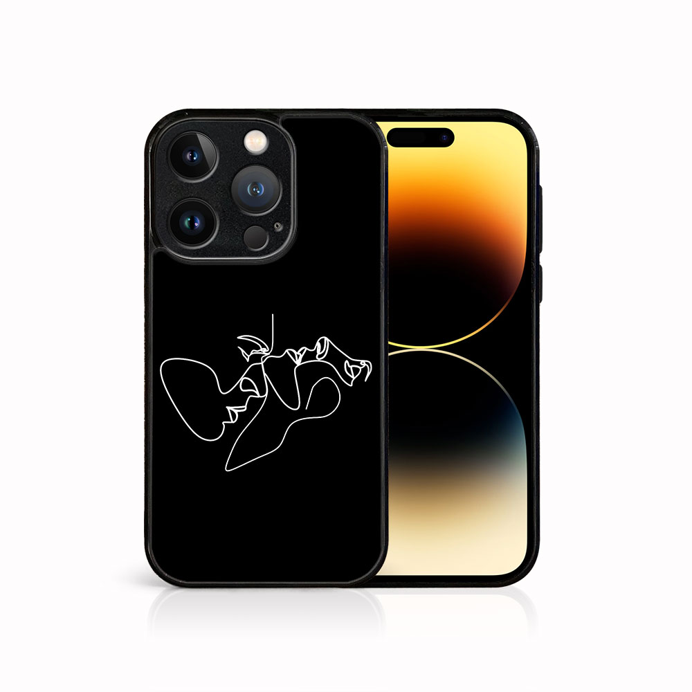 E-shop MY ART Ochranný kryt pre Apple iPhone 15 Pro FACES (196)