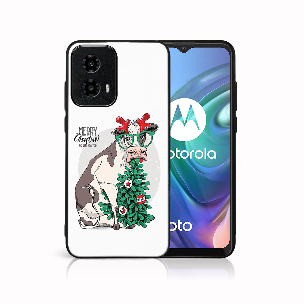 E-shop MY ART Kryt s vianočným dizajnom Motorola Moto G34 5G MERRY CHRISTMAS (074)