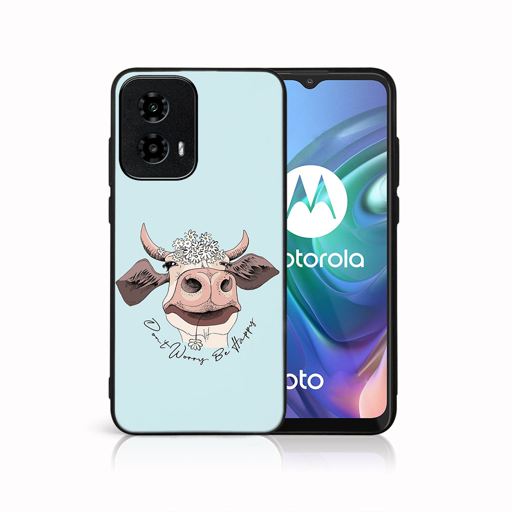 E-shop MY ART Ochranný kryt pre Motorola Moto G34 5G HAPPY COW (181)