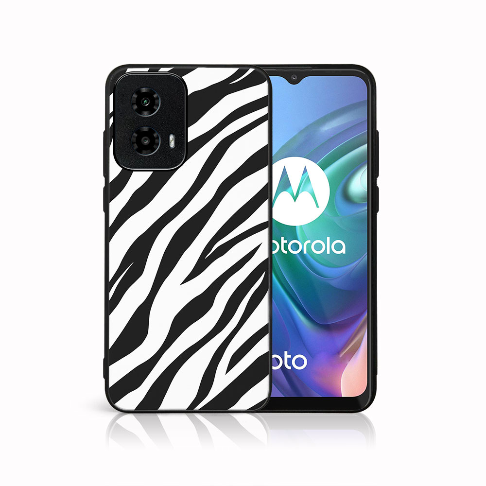 E-shop MY ART Ochranný kryt pre Motorola Moto G34 5G ZEBRA (237)