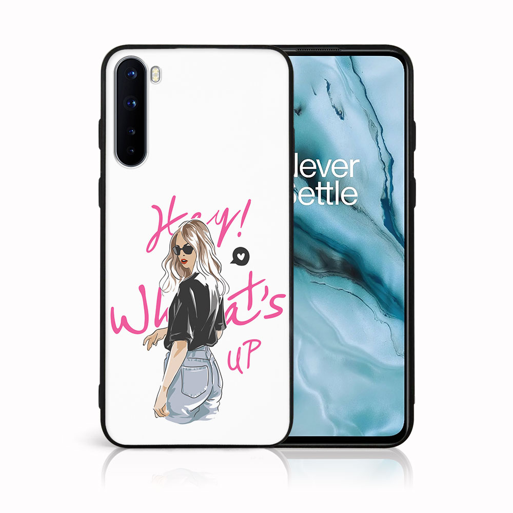 E-shop MY ART Ochranný obal OnePlus Nord -WHATSUP (132)