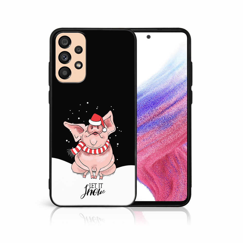 E-shop MY ART Kryt s vianočným dizajnom Samsung Galaxy A23 / A23 5G LET IT SNOW (075)