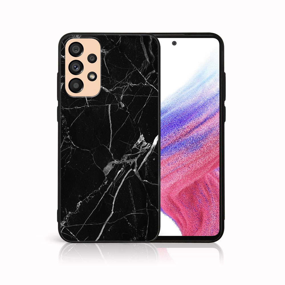 E-shop MY ART Ochranný obal Samsung Galaxy A53 5G -BLACK MARBLE (142)