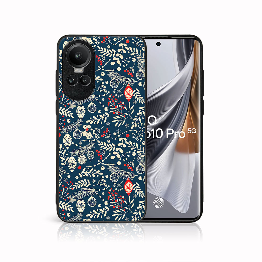 E-shop MY ART Kryt s vianočným dizajnom Oppo Reno10 5G / Reno 10 Pro 5G MISTLETOE (070)