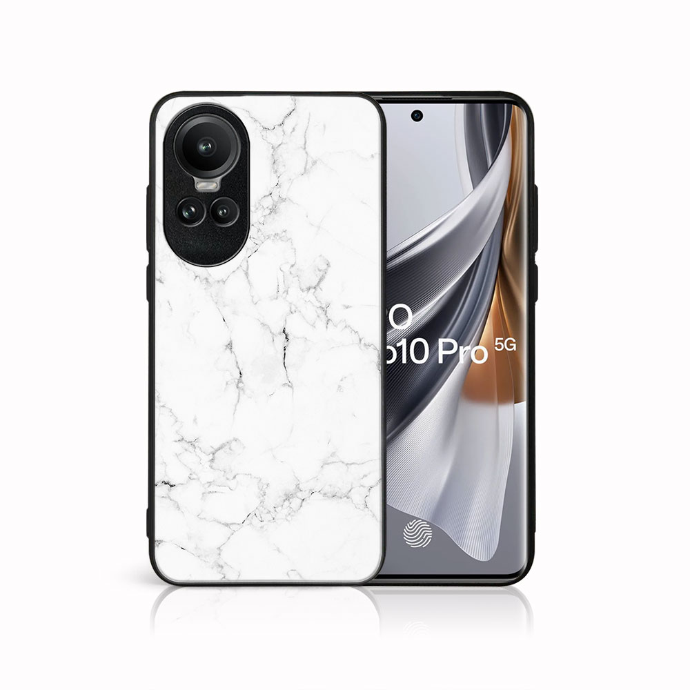E-shop MY ART Ochranný kryt pre Oppo Reno10 5G / Reno 10 Pro 5G WHITE MARBLE (144)