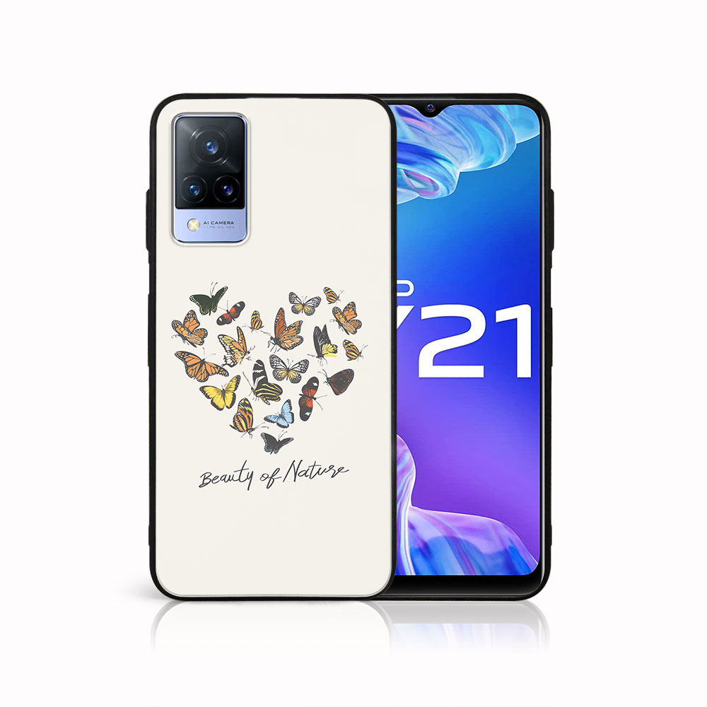 E-shop MY ART Silikónový obal Vivo Y21 / Y21s / Y33s BUTTERFLIES (240)