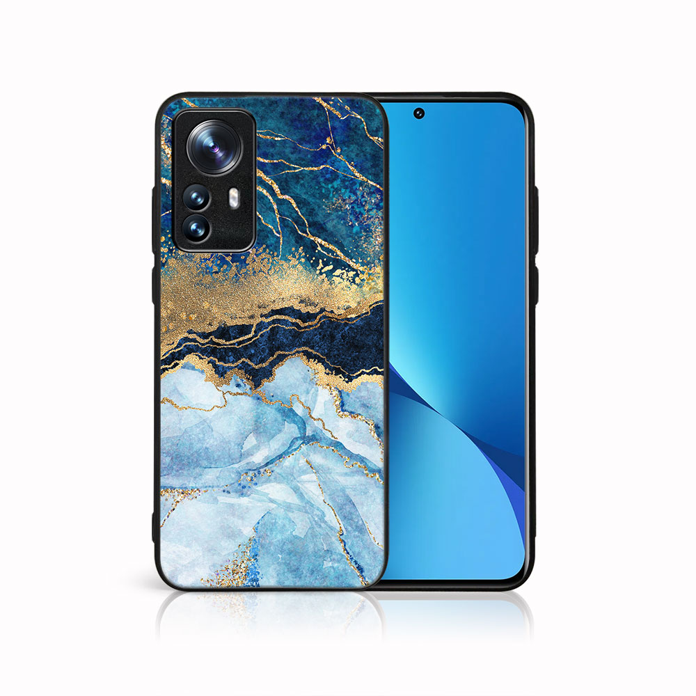 E-shop MY ART Ochranný kryt Xiaomi 12 / Xiaomi 12X -BLUE MARBLE (141)