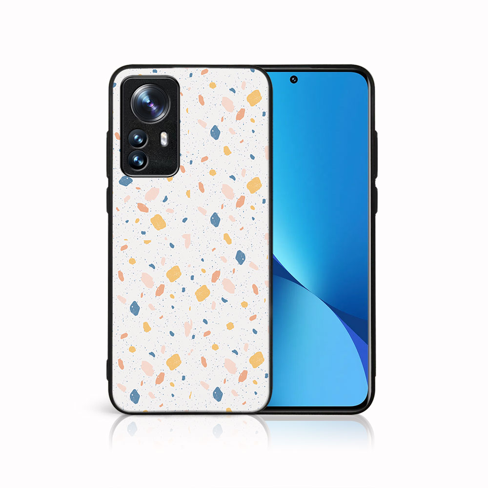E-shop MY ART Ochranný kryt Xiaomi 12 / Xiaomi 12X -ORANGE TERRAZZO (165)