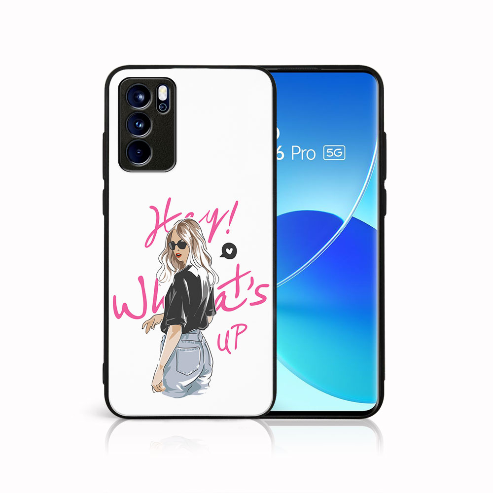 E-shop MY ART Silikónový obal Oppo Reno6 Pro 5G (Mediatek) WHATSUP (132)