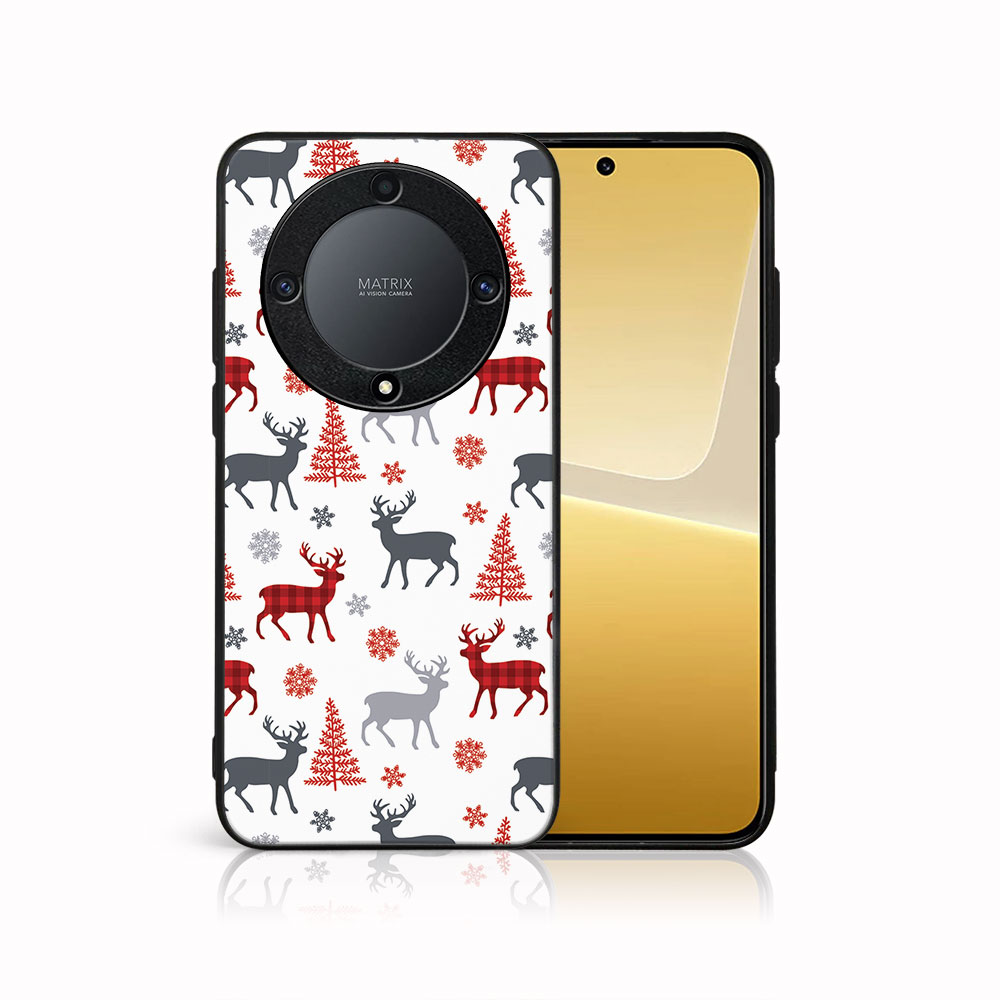 E-shop MY ART Kryt s vianočným dizajnom Honor Magic6 Lite 5G DEER (068)