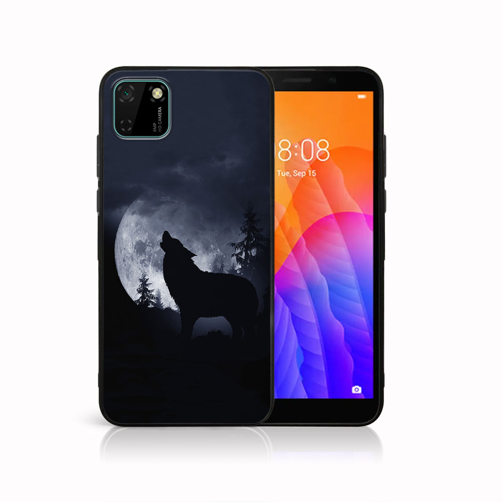 E-shop MY ART Silikónový obal Huawei Y5p WOLF (044)