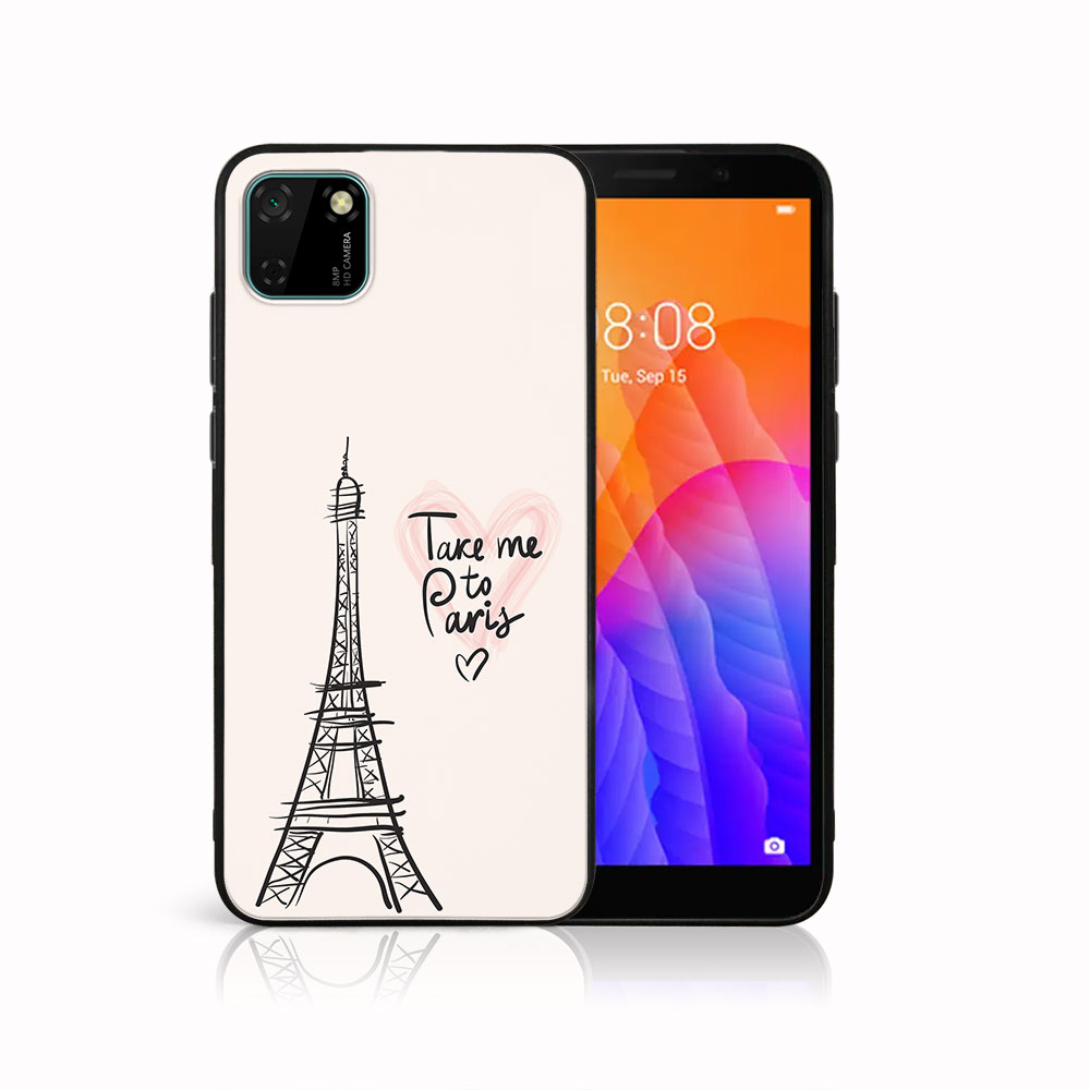 E-shop MY ART Silikónový obal Huawei Y5p PARIS (057)