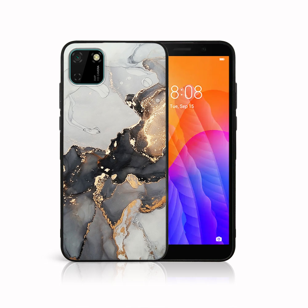 E-shop MY ART Ochranný obal Huawei Y5p -GREY MARBLE (140)