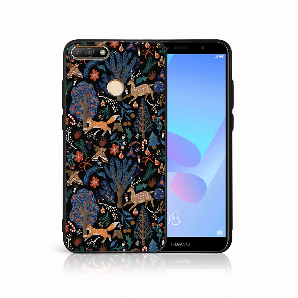 E-shop MY ART Kryt s vianočným dizajnom Huawei Y6 Prime 2018 WINTER (071)