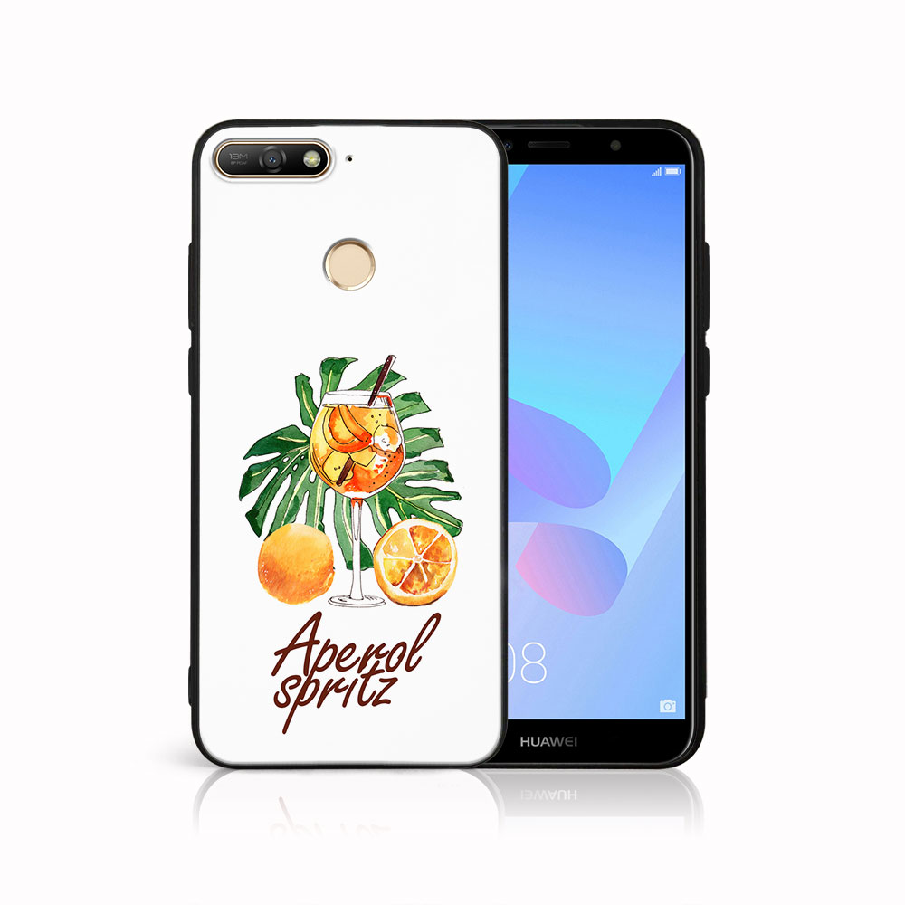 E-shop MY ART Ochranný kryt pre Huawei Y6 Prime 2018 APEROL (127)