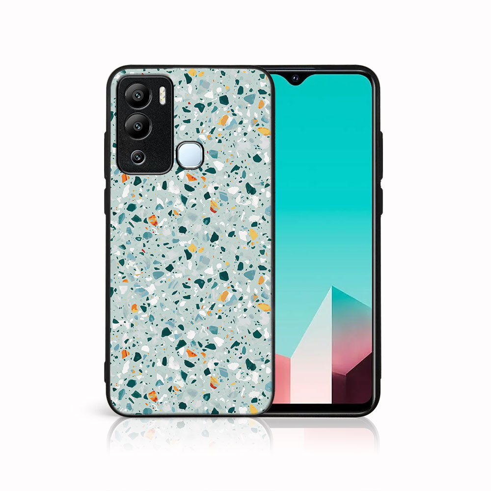E-shop MY ART Ochranný kryt pre Infinix Hot 12i BLUE TERRAZZO (164)