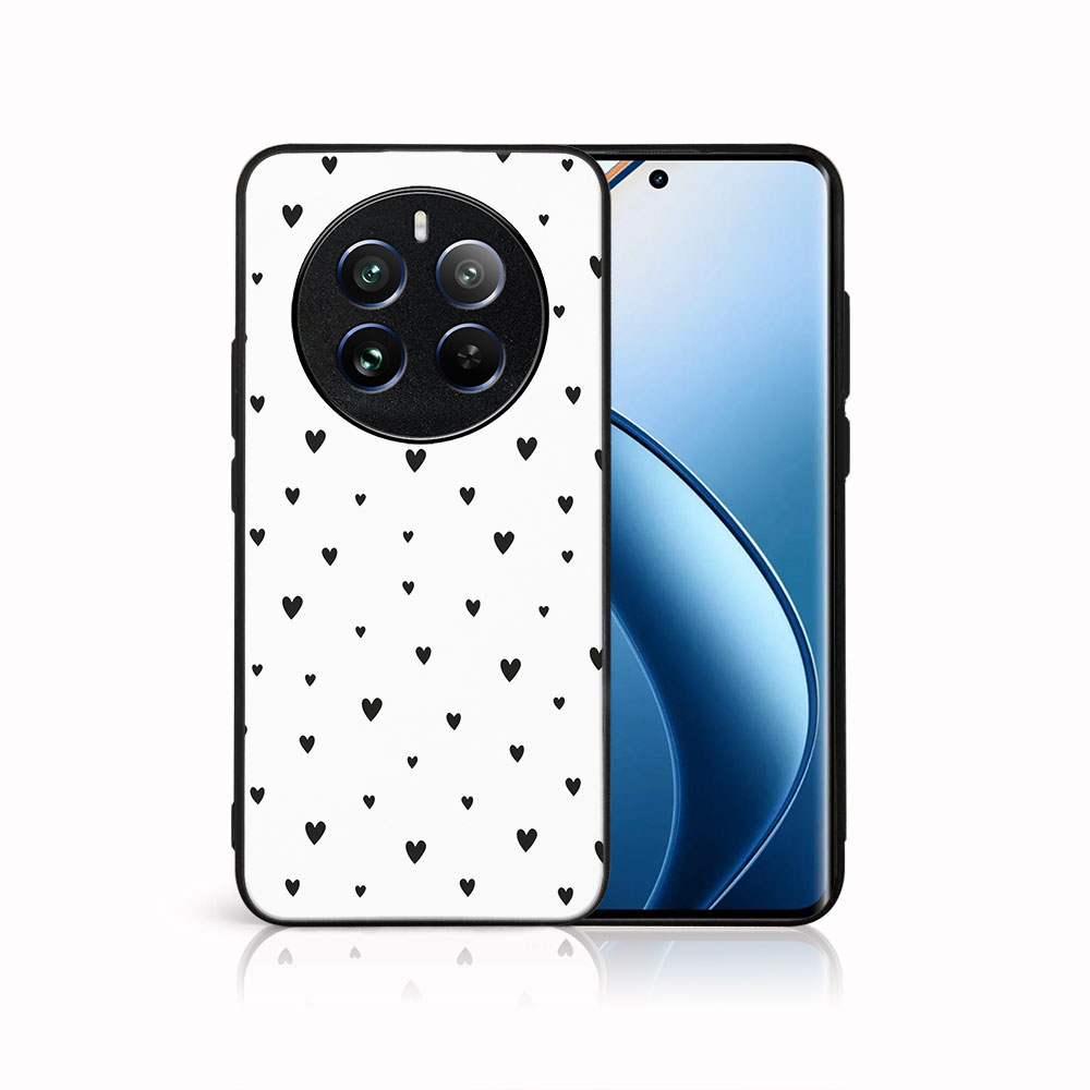 E-shop MY ART Ochranný kryt pre Realme 12 Pro 5G / 12 Pro+ 5G BLACK HEARTS (167)
