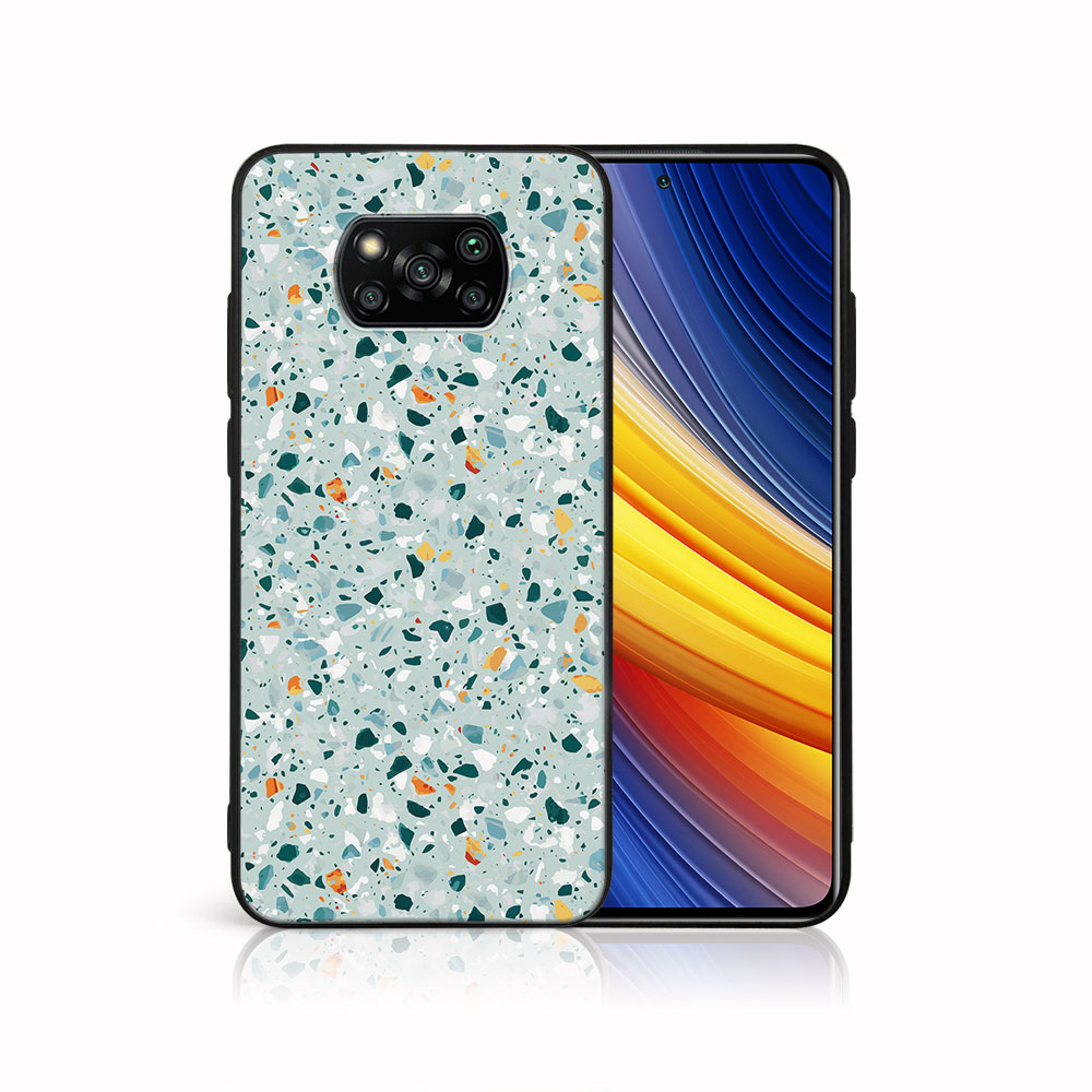 E-shop MY ART Ochranný kryt Xiaomi Poco X3 NFC / X3 Pro -BLUE TERRAZZO (164)