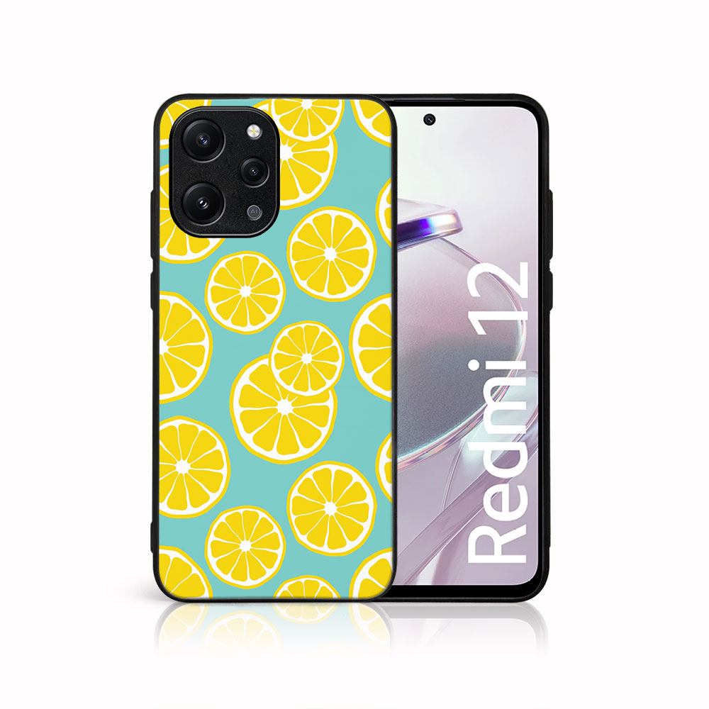 E-shop MY ART Ochranný kryt pre Xiaomi Redmi 12 LEMON (121)