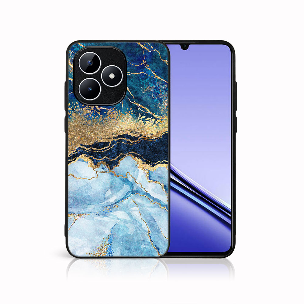 E-shop MY ART Ochranný kryt pre Realme Note 50 BLUE MARBLE (141)