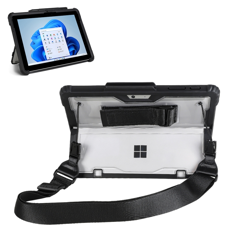 E-shop ACRYLIC Ochranný kryt s držiakom Microsoft Surface Go 4 / 3 / 2 / 1 priehľadný