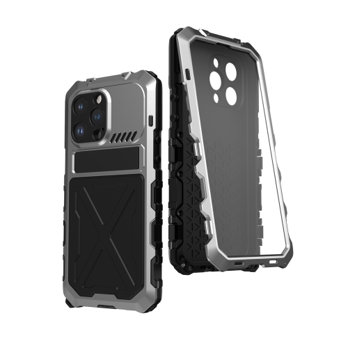 E-shop R-JUST SOLID Extra odolný kryt Apple iPhone 14 Plus strieborný