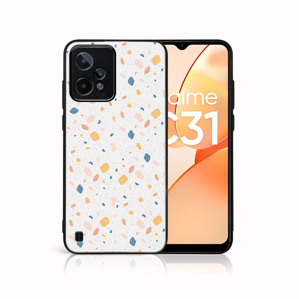 E-shop MY ART Ochranný kryt Realme C31 -ORANGE TERRAZZO (165)