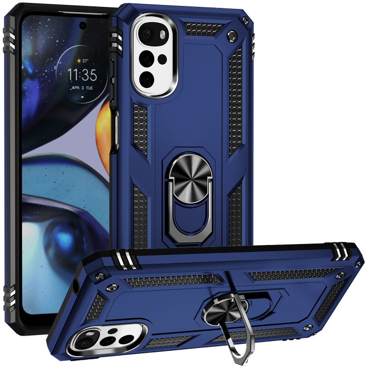 E-shop RING Ochranný obal pre Motorola Moto G22 modrý