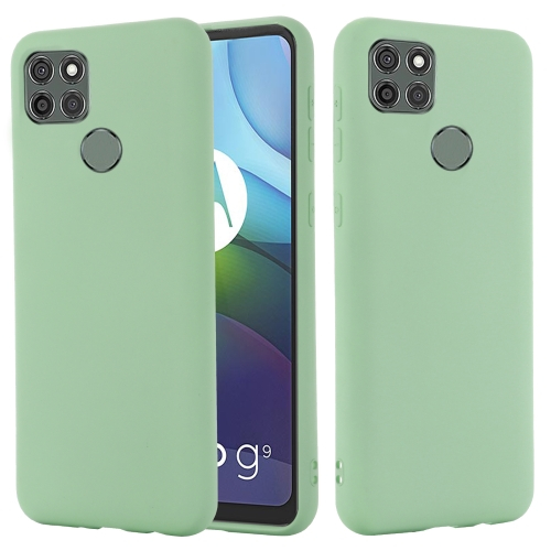 E-shop RUBBER Gumený kryt Motorola Moto G9 Power zelený