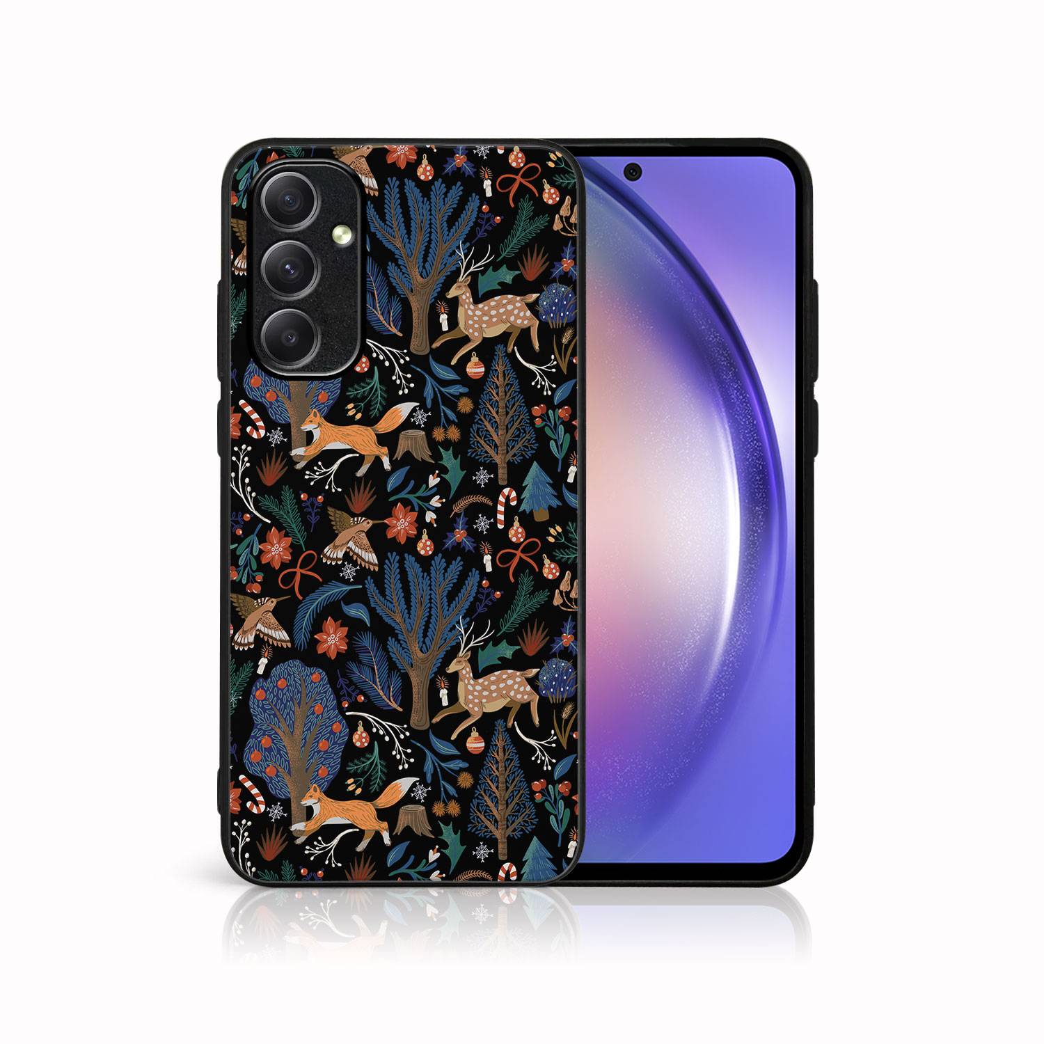 E-shop MY ART Kryt s vianočným dizajnom Samsung Galaxy A14 / A14 5G WINTER (071)