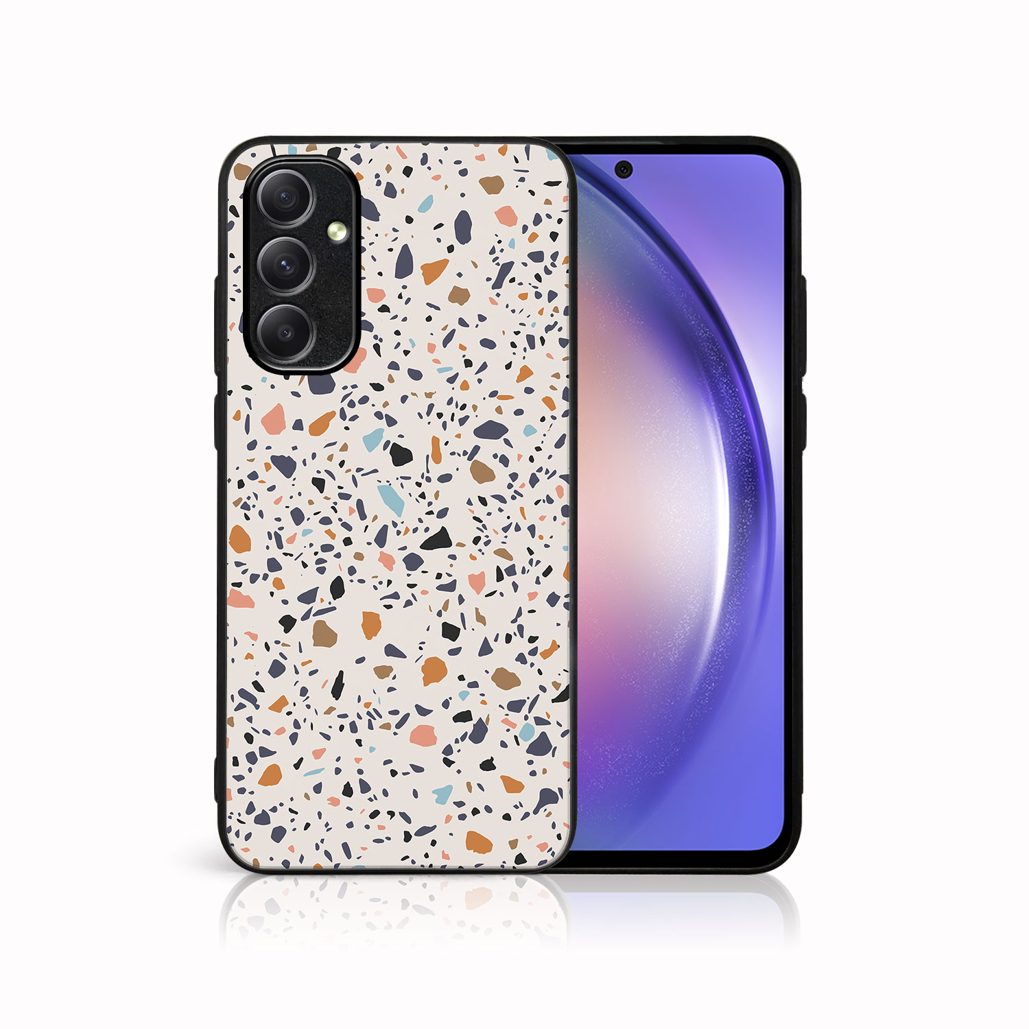 E-shop MY ART Ochranný kryt Samsung Galaxy A54 5G BEIGE TERRAZZO (162)
