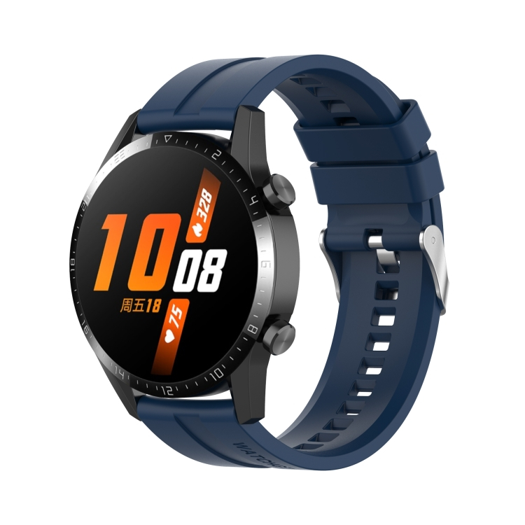 E-shop SILICONE Remienok Huawei Watch GT 3 42mm tmavomodrý