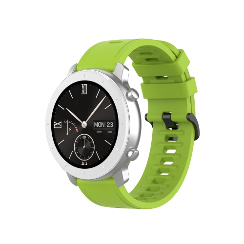 E-shop SILICONE Remienok pre Garmin Venu Sq / Sq 2 svetlozelený