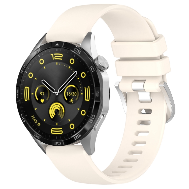 E-shop SILICONE Remienok pre Huawei Watch GT 4 41mm béžový