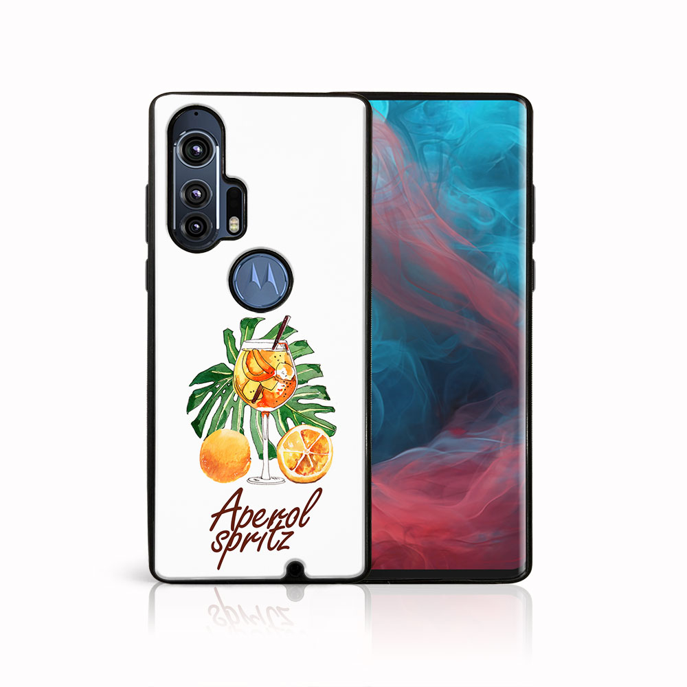 E-shop MY ART Silikónový obal Motorola Edge Plus APEROL (127)