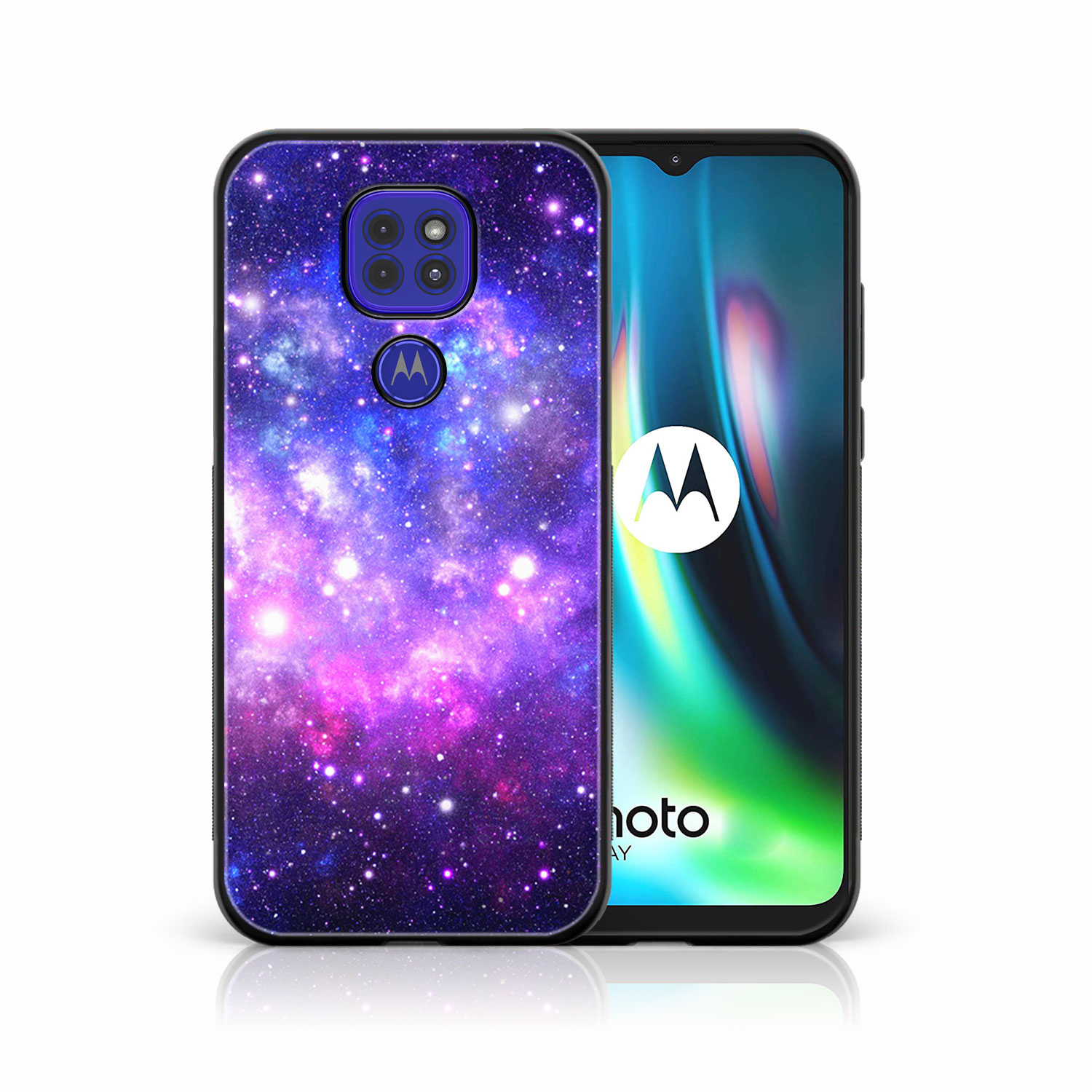 E-shop MY ART Silikónový kryt Motorola Moto G9 Play / E7 Plus GALAXY (015)
