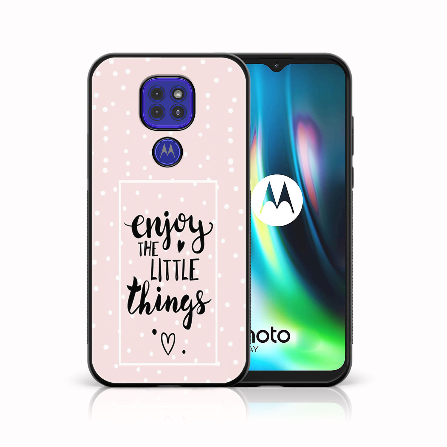 E-shop MY ART Silikónový kryt Motorola Moto G9 Play / E7 Plus LITTLE THINGS (039)