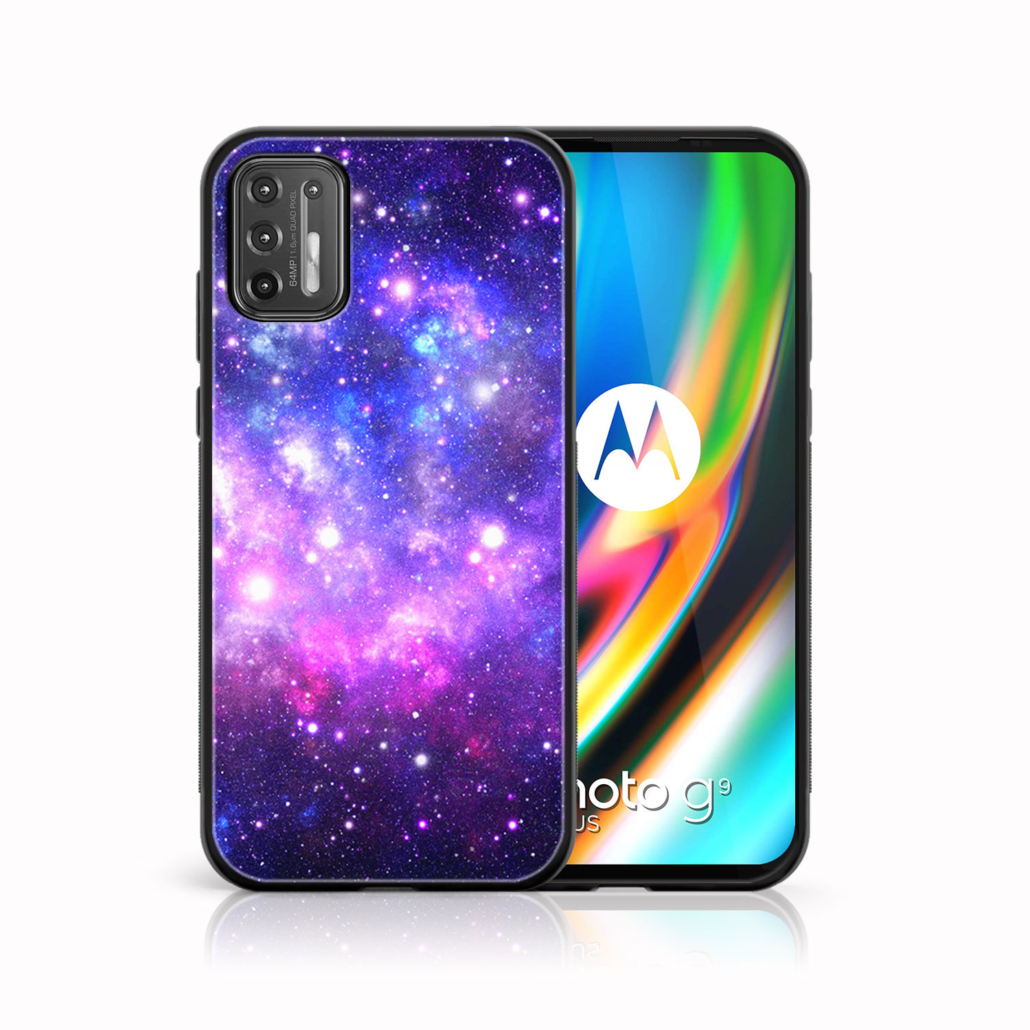 E-shop MY ART Silikónový kryt Motorola Moto G9 Plus GALAXY (015)