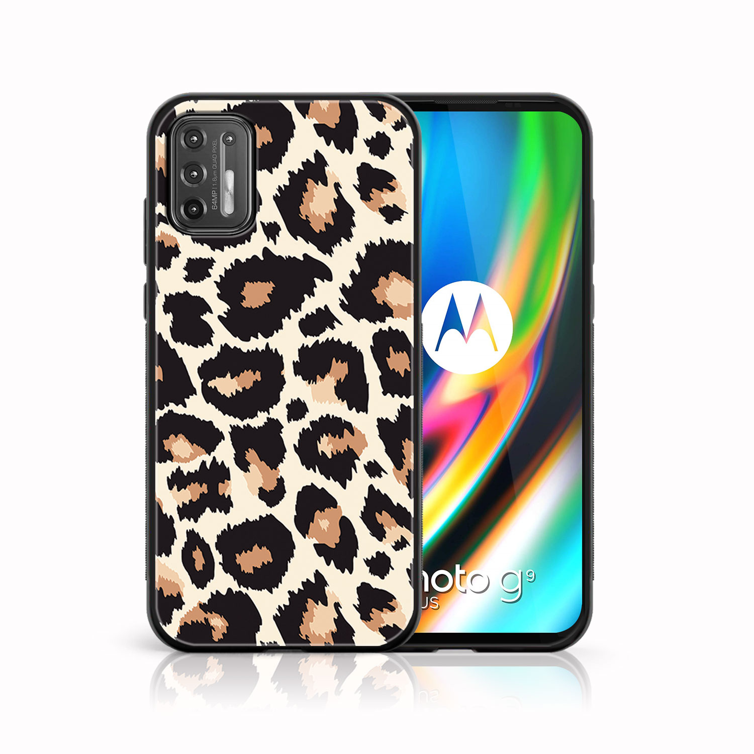 E-shop MY ART Silikónový kryt Motorola Moto G9 Plus LEOPARD PRINT (238)